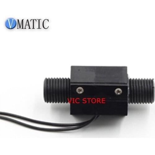 Free Shipping VC2253-G1-4 Urinal Flush Valve Plastic Hall Level Meter 1/4 Pipe Electronic Water Flow Switch Pump Flow Switch
