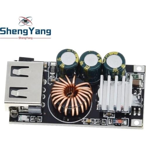 QC3.0 Apple Huawei MTK Samsung DIY Fast Charger DC 5-32V 24W Step-down Module for Emergency Charging of Mobile Phone