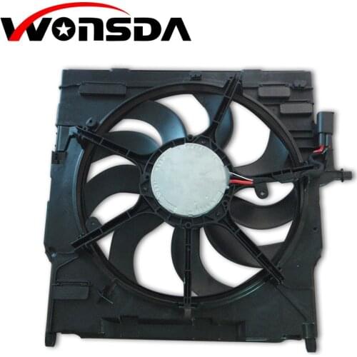 Fit for BMW X5 series E70/71 Electric Fan Radiator Brushless Motor Fan engine cooling condenser new aftermarket parts Assembly