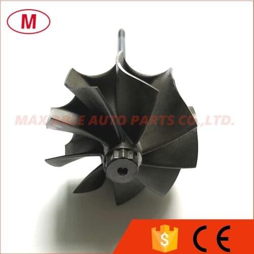 GTB25 49.12/51.38mm 9 blades Ball Bearing Turbocharger Turbine Shaft & Wheel / Turbo Turbine wheel & Shaft / Turbo shaft