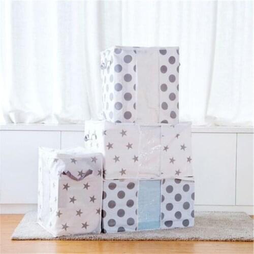 Cotton Storage Bag Non-woven Cloth Moisture-proof Moving Packing Stuff Pouch