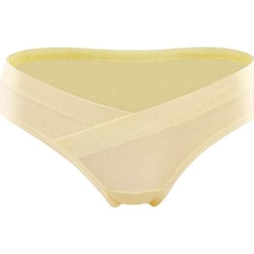 Cotton Maternity Underwear U-Shaped Low Waist Pregnancy Briefs For Pregnant women Plus size Panties Clothes