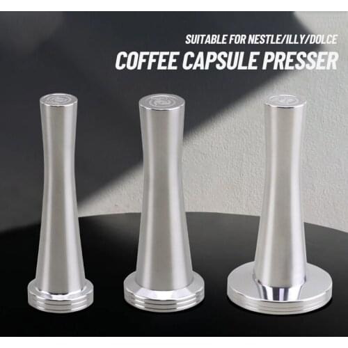 Stainless Steel Coffee PressCoffee Capsule PressHammerCoffee StickNestle illy DOLCE GUSTO