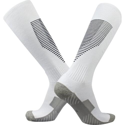 1 Pair Fashion Colorful Socks Men Sport Football Soccer Long Socks Over Knee High Sock Baseball Hockey Soft Breathable Socks