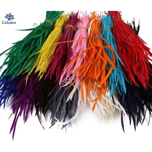 50Pcs Multi Color Height 15cm Natural Goose Feathers DIY Jewelry Craft Making Wedding Party Decor Accessories Home Decoration