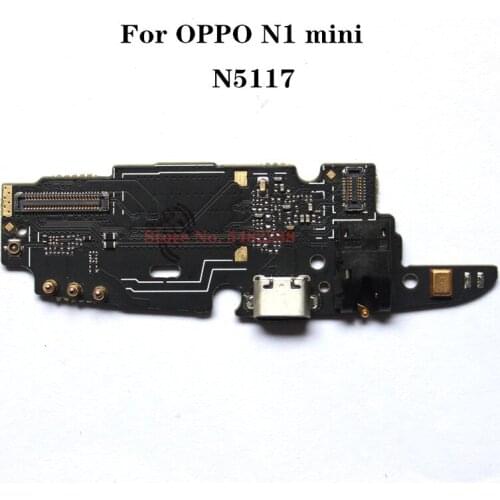 New Charger Plug Board Connector For OPPO N1 mini N5117 USB Charging Port Dock Flex cable + Microphone Earphone Jack Replacement
