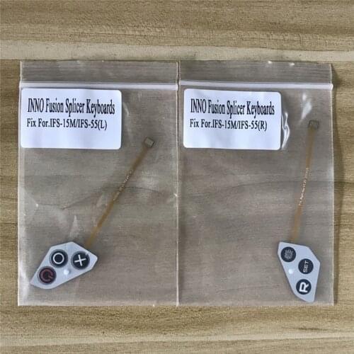 Original INNO IFS-15M/15M+ IFS-55 V4S M7 View 1 Optic Fiber Fusion Splicer Keypad Left Side and Right Side Keyboards