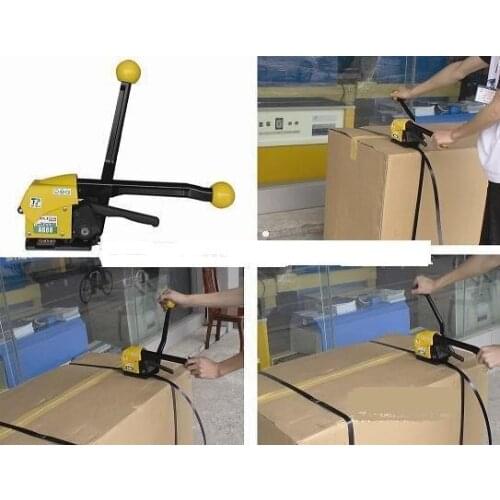 Manual Handy Strapping Tool Plastic Handle Electrical PP Packing Equipment A333 Packing Straps Carton Banding Machine