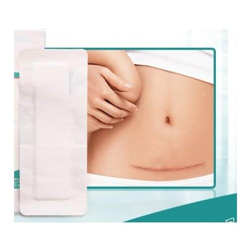 10pcs 10cm*25cm After cesarean section abdominal large wound paste applicator non woven wound dressing surgical Sterile