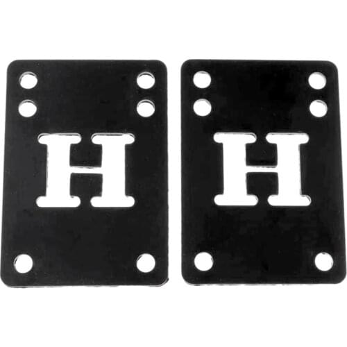 2Pcs Rubber Skateboard Longboard Riser Pad Shock Pads 1/8 3mm Reduce Vibrations Skateboard Accessories
