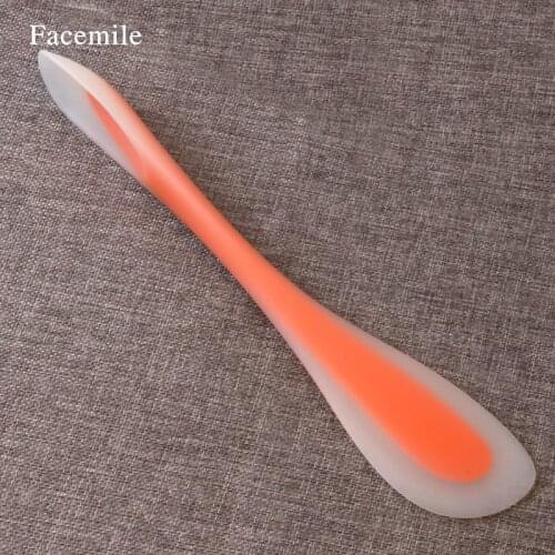 2018 New Baking Tools Double Silicone Spatula Spoon Cookie Spatulas Pastry Scraper Mixer Buttter Ice Cream Scoop 51098