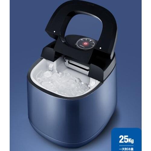 25KG Dormitory Student Automatic Mini Round Ice Making Machine for Commercial Use Counter Top Portable Ice Maker Machine