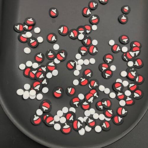 60g Tennis Polymer Clay Slices Sprinkles for Kids Diy,Craft/Nail Art/Scrapbook Decoration,Filler Polymer Clay Embellishment