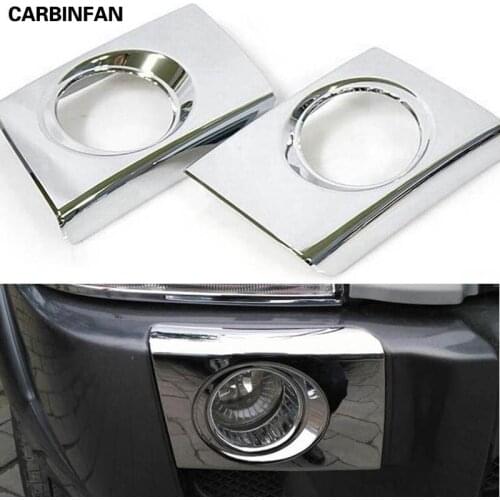 Car Styling First Generation ABS Chrome Front Fog Light Lamp Foflight Cover Trims For Hyundai Tucson 2005 2006 2007 2008 2009