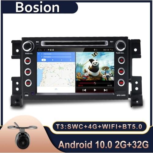 Bosion 7"2Din Android 10.0 Car DVD For suzuki grand vitara 2007-2015 Stereo gps navigation car radio USB audio video player