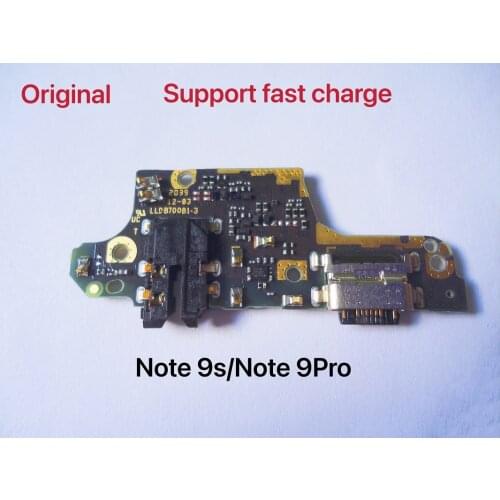 For Redmi Note 9 Pro USB Charging Port Jack Dock Plug Connector Charge Board Flex Cable With Microphone For Redmi 9 Note 9 9S 8T