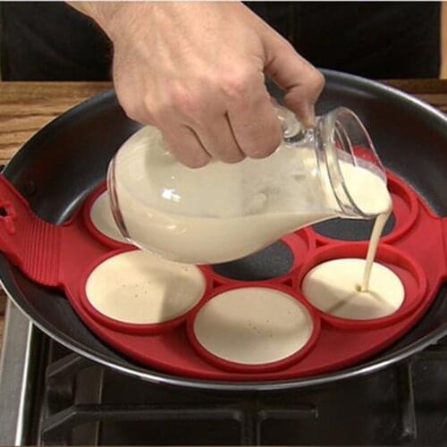 Pancake Maker Nonstick Cooking Tool Non-Stick Silicone Baking Cake Egg Ring Pancake pot Cooking Mould Mold