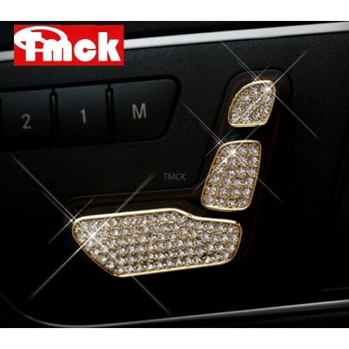 For Mercedes Benz B C E ML GL CLS CLA GLK GLA Class W246 W204 W212 X166 W218 X204 X156 Car Door Seat Adjust Button Covers Trim