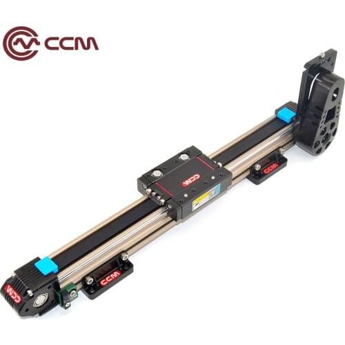 Compact aluminum belt drive linear axis motion unit 1000mm