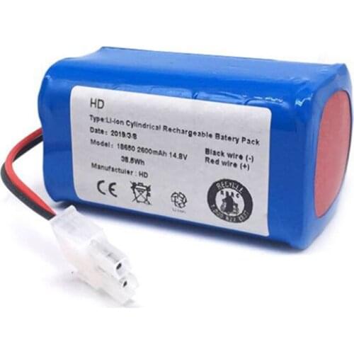 14.8V 2800MAh for Ecovacs Mirror Vacuum Cleaner Clean Robot Li-Ion Battery CEN540 CEN546