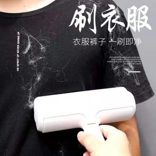 Pet Hair Remover Roller Removing Dog Cat Hair From Furniture Self-cleaning Lint Pet Hair Remover One Hand Operate
