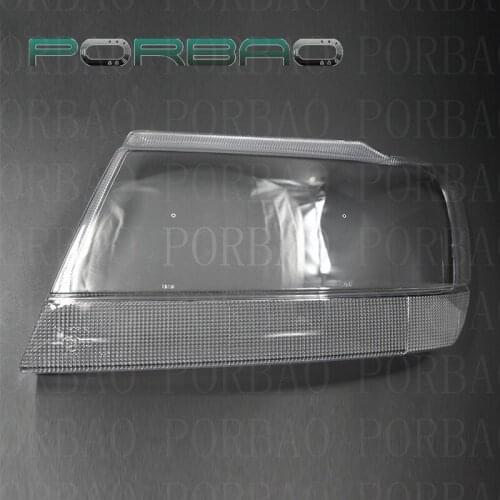 Headlamp Headlight Transparent Auto Shell FOR Jeep GRAND Cherokee Clear Lens Cover 99-04 Replacement DIY