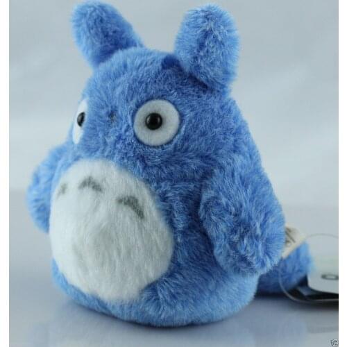 10cm My Neighbor Totoro Cat Blue New Plush Doll Toy