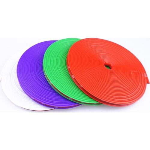 8 M Car Wheel Trim Decorative Ribs Rim Protector for Ford Focus Fusion Escort Kuga Ecosport Fiesta Falcon EDGE/Explorer