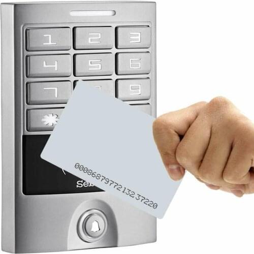 Waterproof IP65 Standalone Access Control Reader Keypad for 125KHz or 13.56MHz RFID Card