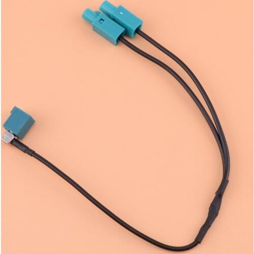 High Quality Fakra Z Car 2 Male Fakra to 1 Fakra Female Car Radio Aerial Antenna Adapter Y Style fit for VW SKAA-53A