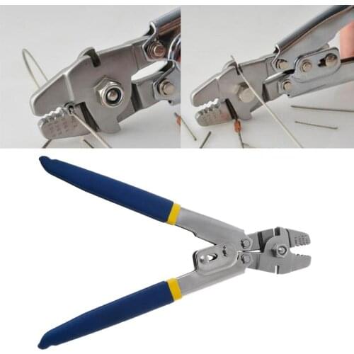 WXS-255 Plier Wire Rope For Crimping Fishing Lines Cable Tool Clamp Crimper Pliers Hand Tools 260mm Silver Plier Clamp