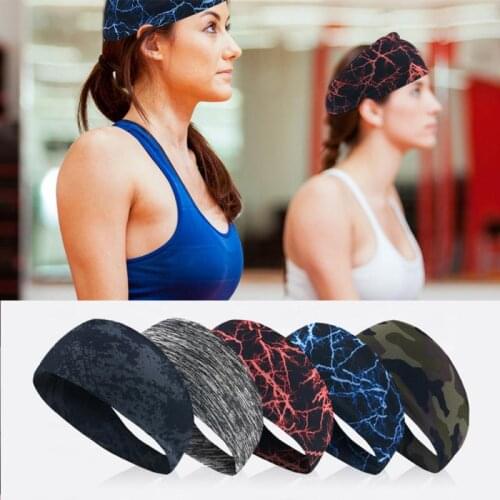 Yoga Hair Bands Headband Outdoor Sports Fashion Turban Sweatband-Accessories Mountaineering Running Hair Band Elastic Movement