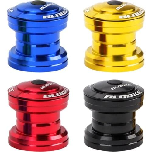 1 1/8" 34MM MTB Bicycle Headset 2 Bearing Sealed Top Cap Cover Aviation Aluminum