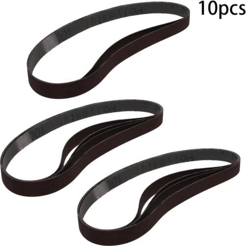 Utoolmart New 1000 Grit Sanding Belt 457*13 Size Alumina Grinding Abrasive Belt High Strength 4pcs/10pcs/15pcs