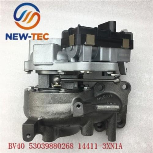 BV40 Turbo For Ni-ssan 14411-3XN1A 53039880268 53039700268 Nissan Murano 2.5 dCi 140KW