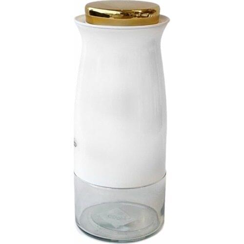 Zücev Symbol Kitchen ART-165 31 cm. Vacuum Jar With Lid White