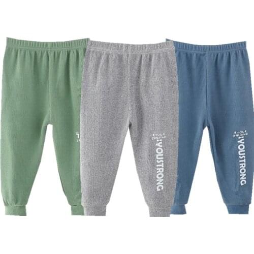 Baby Pants Casual Baby Kids Boys Girls Long Trousers Cotton Autumn Sport Pants 1-4Y Toddler Boys Leggings