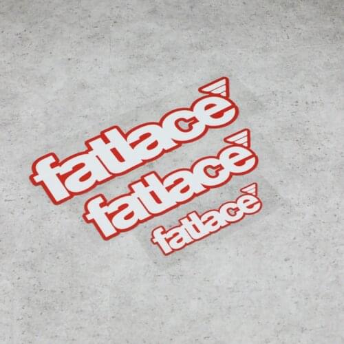 LuLuSticker#154 HF JDM Car Reflective Stickers OSAKA Racing Waterproof Fatlace Drifting Stickers Car Styling Fashion Trend Decal