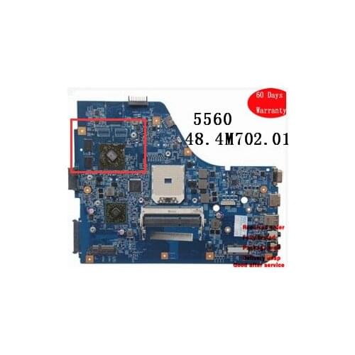 Main board For Acer Aspire 5560 5560G Laptop Motherboard P/N: 48.4M702.011 in good condition free shipping