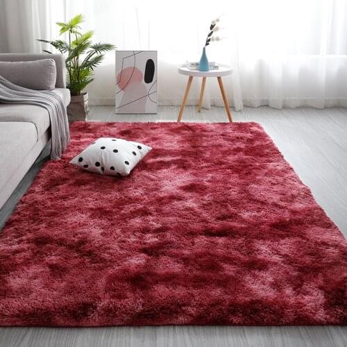 Nordic Ins Living Room Carpet Beroom Carpet Plush Thickened Home Rug Sofa Mat Bedside girl Carpet Encryption Thickened Rug