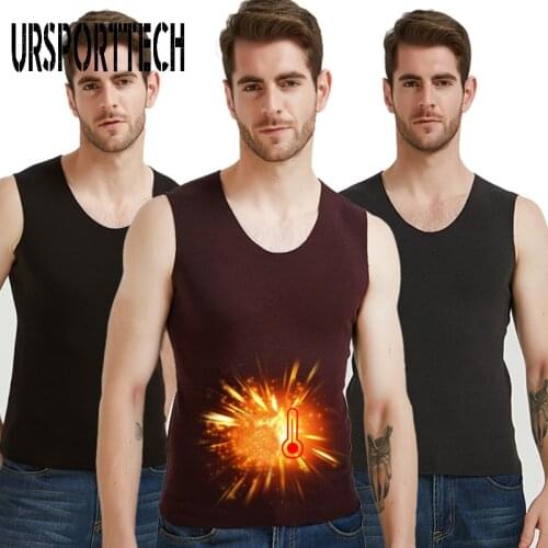 New Arrival Thermal Vest for Men Underwear Men Thermal Undershirt Autumn Winter Warm Vest Comfortable Soft Clothes