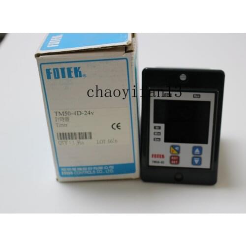 New Original Fotek timer TM50-4D-24V TM50-4D-220V