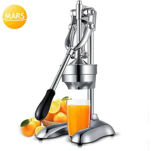 Hand Press Orange Lemon Fruit Squeezer Stainless Steel Citrus Press Juicer Fruit Pressing Machine for Kitchen Home