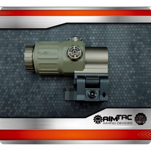 Tactical 3x G33 magnifier Riflescope 3X30mm Magnifying Airsoft Scope Focus Adjusted