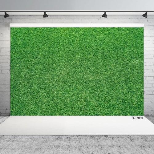 Grassland Green Jungle Party Photo Backgrounds Custom Name Vinyl Backdrops for Children Baby Family Photocall Photography Prop