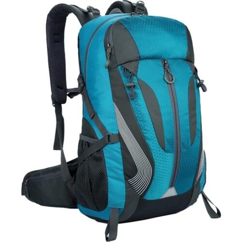 2021 Fashion Waterproof Nylon men Backpack Bag women mochila Escolar Travel Bag Rucksack trekking bag Large Capacity 40L