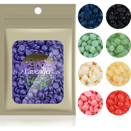 25g/Bags Body Hair Remove Wax Beans Hot Film Hard Wax Pellet Depilatory Bikini Face Legs Arm Hair Removal Bean for Women Men