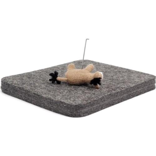 Middle Needle Felt Pad - Felting Mat for Needle Felting Kit - Wool Mat - DIY Handicraft Special Wool Pad