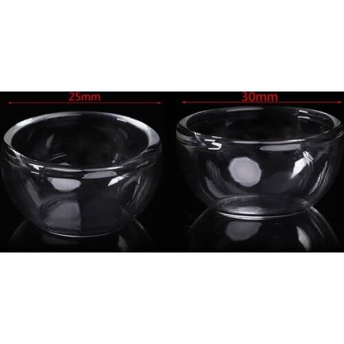 1:12 Dollhouse Miniature New Glass Fruit Bowl Salad Bowl Mini Soup Plate Kitchen Accessories