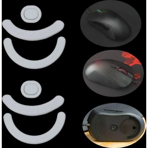 1Set New Mouse Dedicated Foot Stickers Smooth Sliding Pad Wear-resistant Foot Pad For Logitech G403 G603 G703